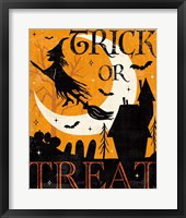 Halloween is Calling II Framed Print