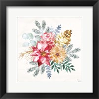 Framed 'Holiday Sparkle II' border=