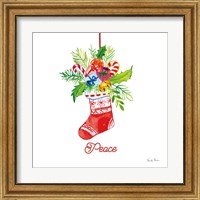 Framed 'Holiday Stocking' border=