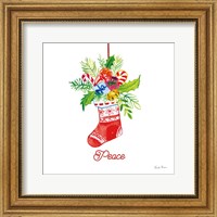 Framed 'Holiday Stocking' border=