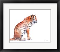 Framed Wild Tiger I