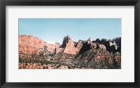 Framed Kolob Canyons II Color