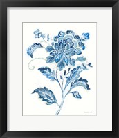 Framed 'Exotic Elegance Floral III' border=