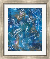 Framed 'Exotic Elegance Diptych II' border=