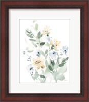 Framed 'Summer Wildflowers I' border=