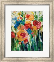 Framed 'Bright Bloom II' border=