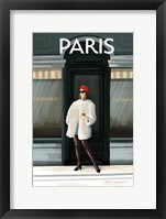 Framed Girl in Paris II