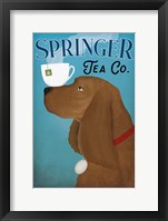 Framed Brown Springer Tea Co