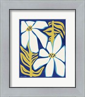 Framed 'Flower Power I' border=