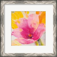 Framed 'Bright Tulips IV' border=