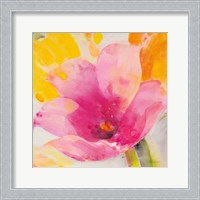 Framed 'Bright Tulips IV' border=