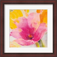 Framed 'Bright Tulips IV' border=