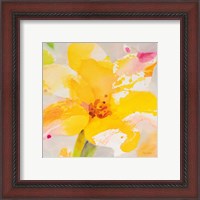 Framed 'Bright Tulips III' border=