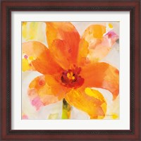 Framed 'Bright Tulips II' border=