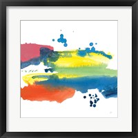 Framed 'Jewel Abstraction III' border=