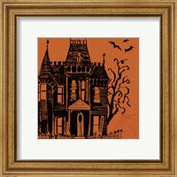 Framed 'Haunted IV' border=