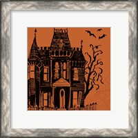 Framed 'Haunted IV' border=