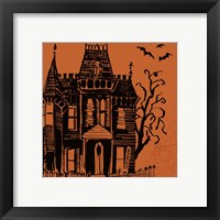 Framed 'Haunted IV' border=