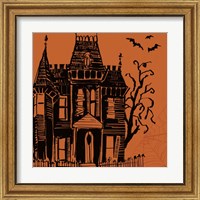 Framed 'Haunted IV' border=