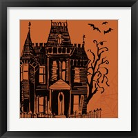 Framed 'Haunted IV' border=