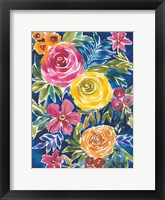 Framed Flower Patch I