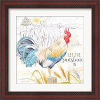 Framed 'Good Morning Sunshine VII-Let the Sunshine' border=