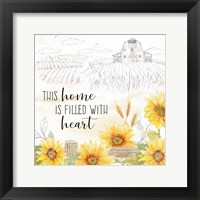 Good Morning Sunshine XI-This Home Framed Print