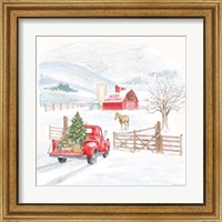 Framed 'Home For The Holidays IV' border=