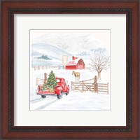 Framed 'Home For The Holidays IV' border=