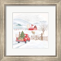 Framed 'Home For The Holidays IV' border=