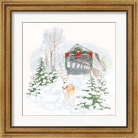 Framed 'Home For The Holidays III' border=