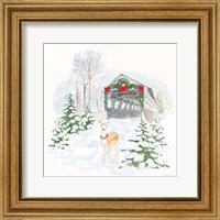 Framed 'Home For The Holidays III' border=