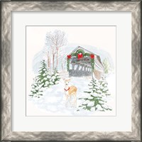 Framed 'Home For The Holidays III' border=