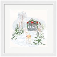 Framed 'Home For The Holidays III' border=