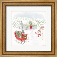 Framed 'Home For The Holidays V' border=