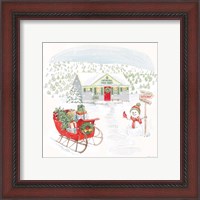 Framed 'Home For The Holidays V' border=