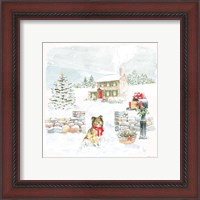 Framed 'Home For The Holidays II' border=