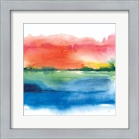 Framed Jewel Waterway I