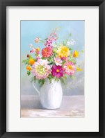 Framed Country Bouquet I