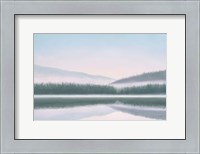 Framed Lakeside Morning