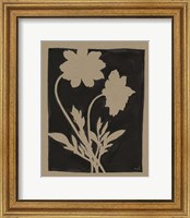 Framed 'Joyful Spring I Travertine' border=