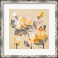 Framed 'Blooming Peony II' border=