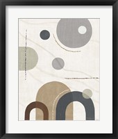 Soft Balance II Neutral Framed Print