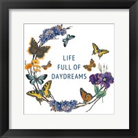 Butterfly Garden I Framed Print