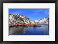 Framed Fishing Village, Norway