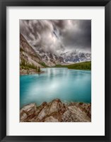 Framed Moraine Lake, Banff National Park, Canada