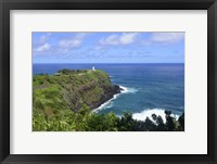 Framed Kilauea Point Lighthouse