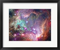 Framed Stellar Nursery in the Rosette Nebula