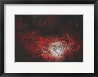 Framed Lagoon Nebula