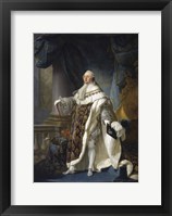 Framed Louis XVI, King of France